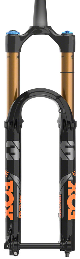 FOX 36 E-Optimized Factory Suspension Fork - 27.5", 160 mm, 15QR x 110 mm, 44 mm Offset, Shiny Black, GRIP2