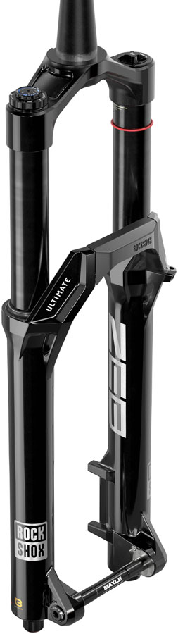 RockShox ZEB Ultimate Charger 3.2 RC2 Suspension Fork - 29", 180mm, 15x110mm, 44mm Offset, Linear XL Air Spring, Gloss Black, B1