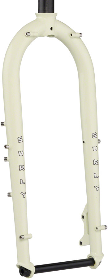 Surly Wednesday Fork - 26", 15x150mm Thru-Axle, 1-1/8" Straight Steerer, Steel, Key Lime Sneeze