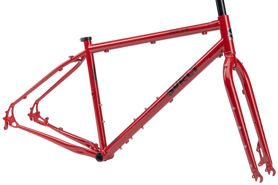 Surly Bridge Club Frameset - 27.5", Steel, Lingering Cranberry, Large