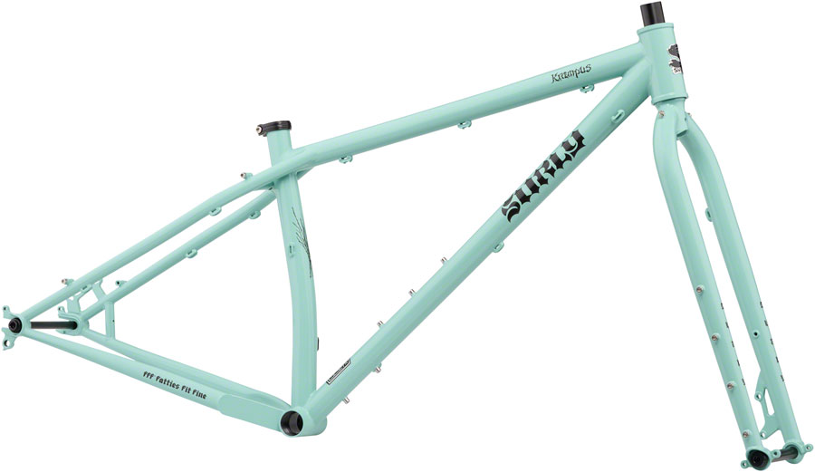 Surly Krampus Frameset - 29", Steel, Blue Oyster Coat, X-Large