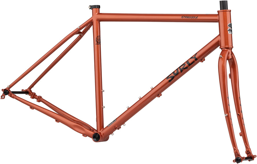 Surly Straggler Frameset - 700c, Steel, Shaggy Carpet, 54cm