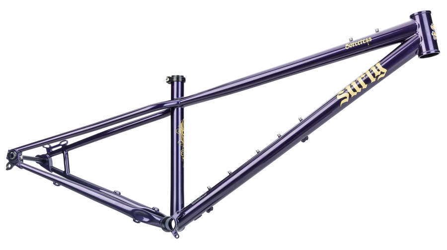 Surly Sorceress Frame - 27.5", Steel, Elderberry Tonic, X-Small