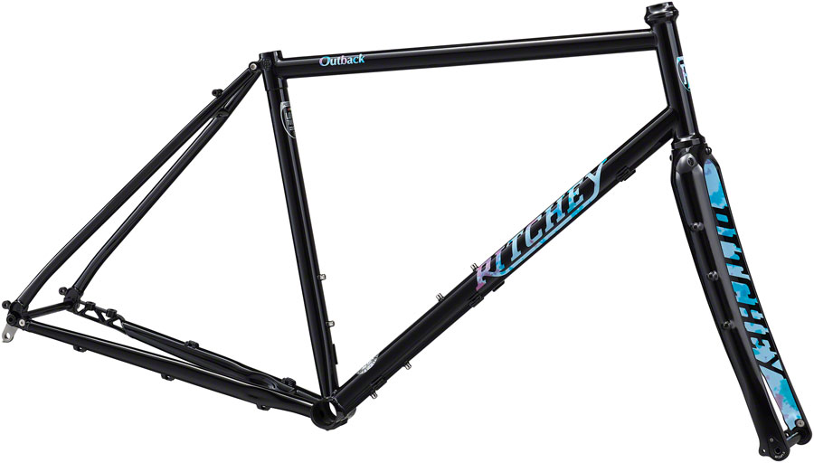 Ritchey Outback Frameset - 700c/650b, Steel, Aurora, 2X-Large