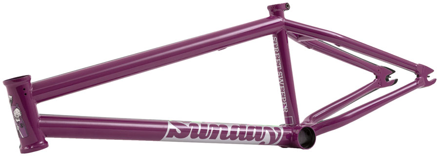 Sunday Street Sweeper BMX Frame - 20.75" TTGloss Berry
