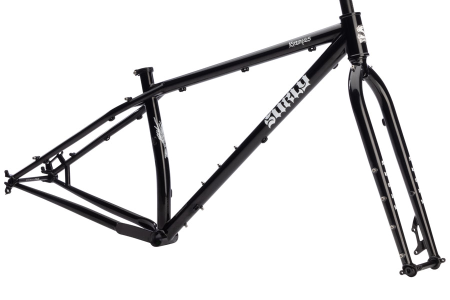 Surly Krampus Frameset - 29", Steel, Hi-Viz Black, Large