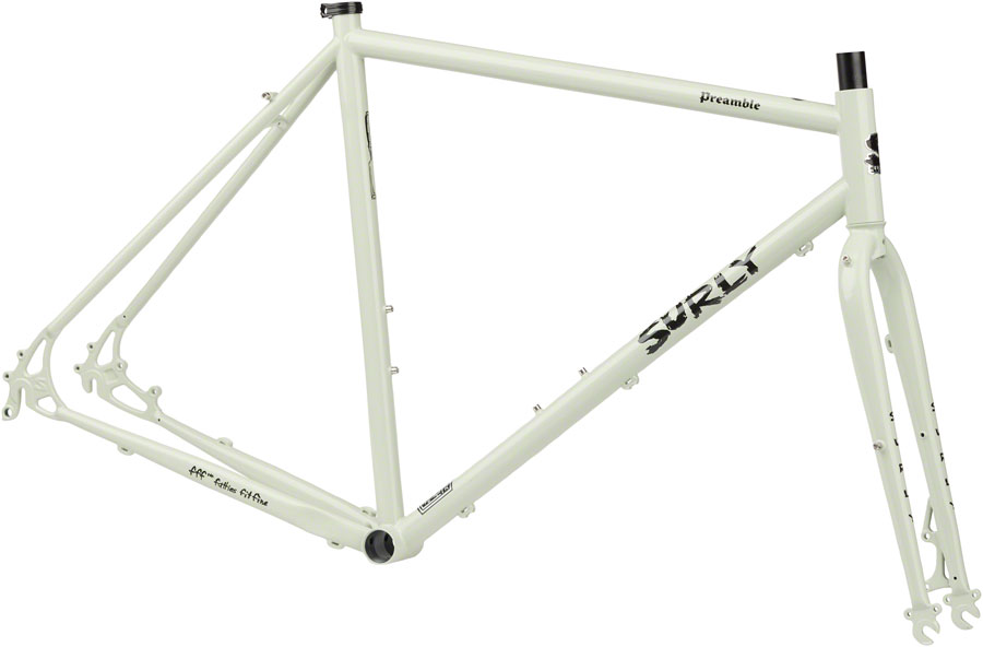 Surly Preamble Frameset - 650b, Steel, Best Buds Green, Small