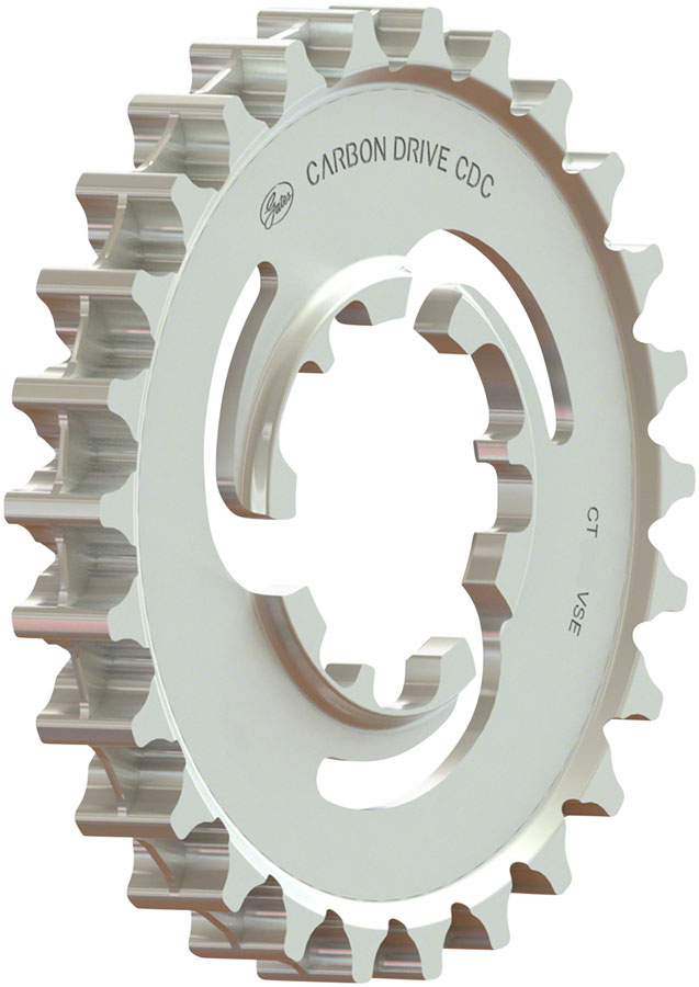 Gates Carbon Drive CDC CenterTrack Rear Sprocket for Enviolo - 24t, Silver