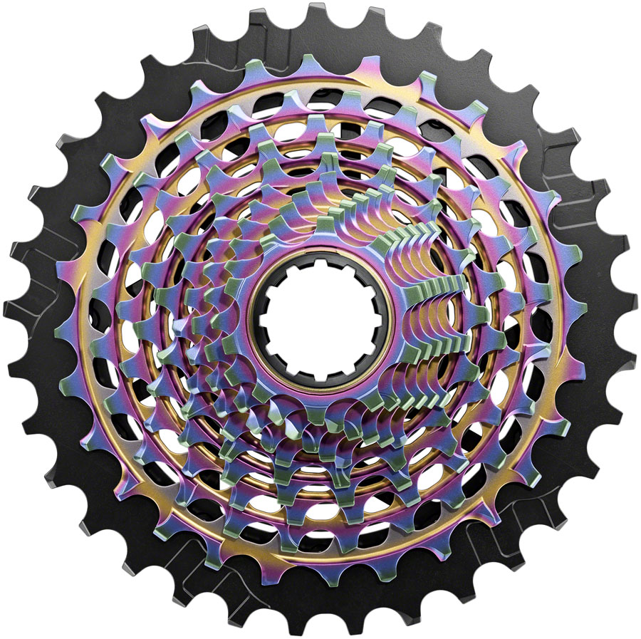SRAM RED XG-1290 Cassette - 12-Speed, 10-33t, For XDR Driver Body, Rainbow, E1