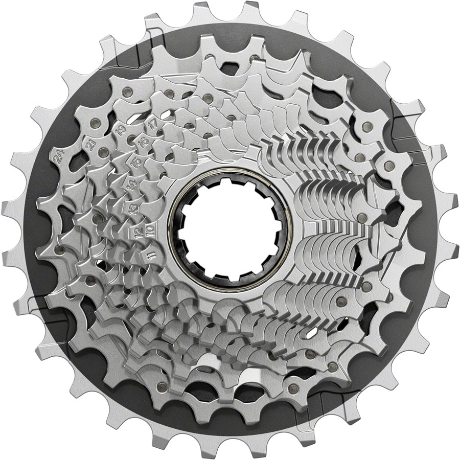 SRAM Force XG-1270 Cassette - 12-Speed, 10-28t, Silver, For XDR Driver Body, E1