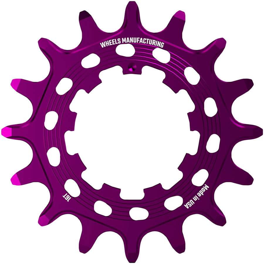 Wheels Manufacturing SOLO HG Cog - 16t, Fits SOLO-HG Kits, Purple