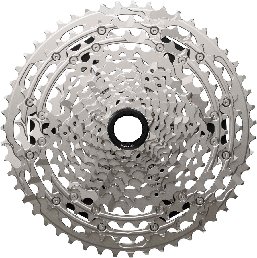 Shimano Deore CS-M6200-12 Cassette - 12-Speed, 10-51t, Hyperglide+, Micro Spline, Silver