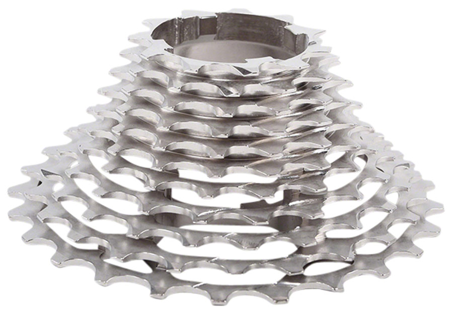 Prestacycle UniBlock PRO Cassette - 11-Speed, For Campagnolo 9-12 Speed Freehub, 11-32t, Silver