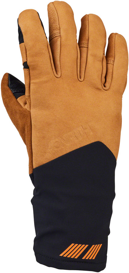 45NRTH 2024 Sturmfist 5 LTR Leather Gloves - Tan/Black, Full Finger, 2X-Large
