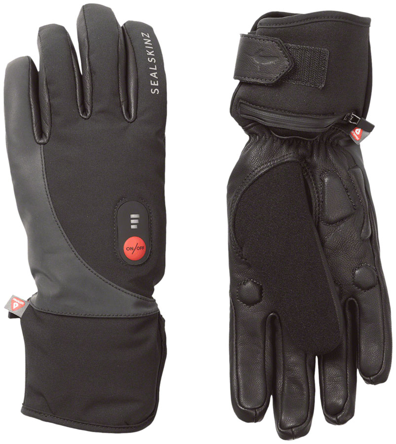 SealSkinz Upwell Heated Gloves -  Black,  Large