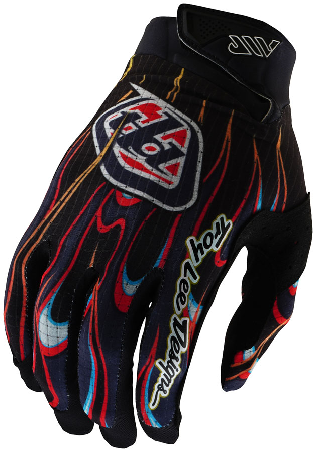 Troy Lee Designs Air Glove – Torched Black / Red, Medium