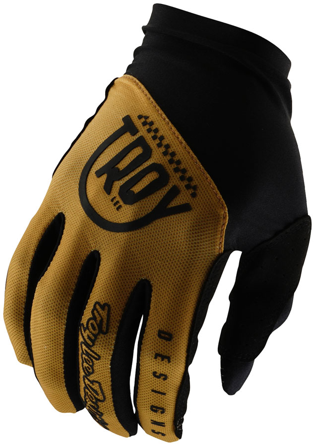 Troy Lee Designs Flowline Glove – Eyez Gold, Small