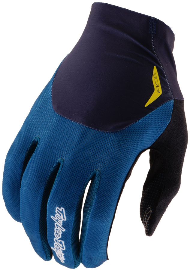 Troy Lee Designs Ace 2.0 Gloves – Solid Blue, Small