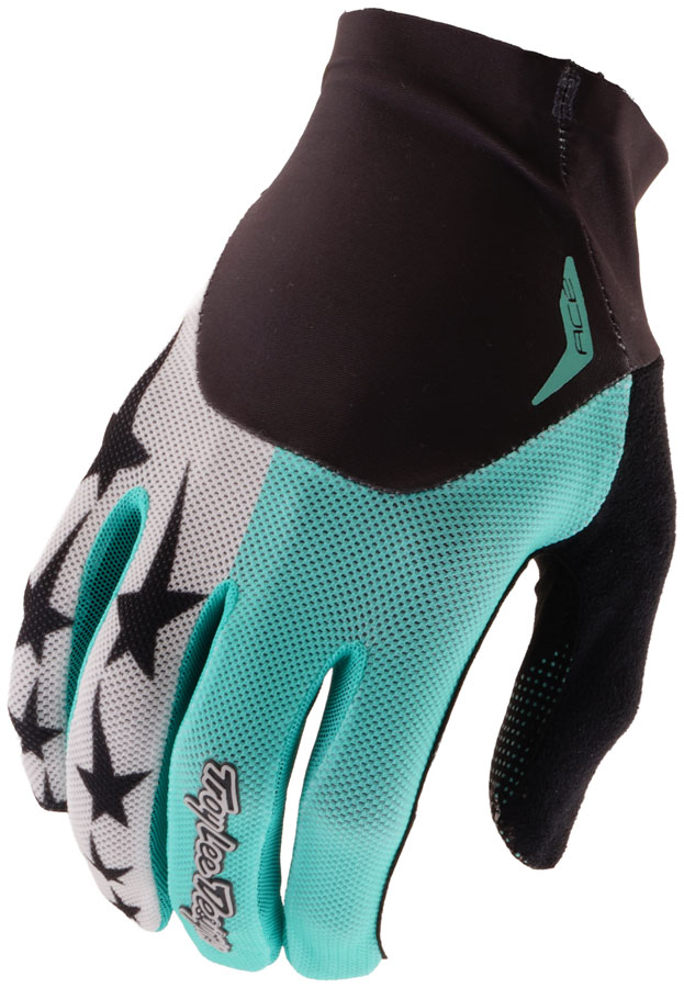 Troy Lee Designs Ace 2.0 Gloves – Yo Moto Real Teal, Medium