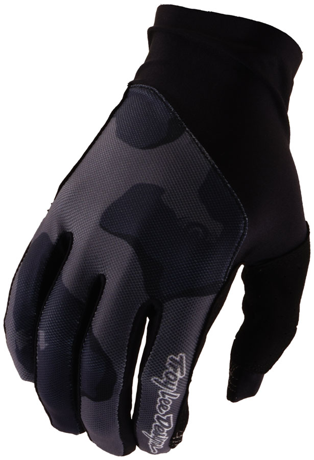 Troy Lee Designs Flowline Gloves – Flow Camo Carbon, Medium