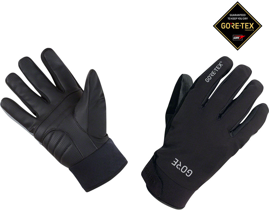 Gorewear C5 Gore Tex Thermo Gloves - Black, Full Finger, X-Small