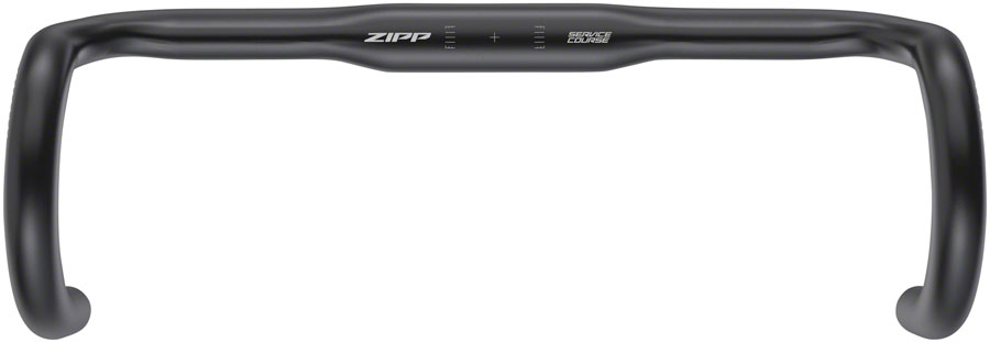 Zipp Service Course 70 Ergo Drop Handlebar - Aluminum, 31.8mm, 42cm, Bead Blast Black, B2
