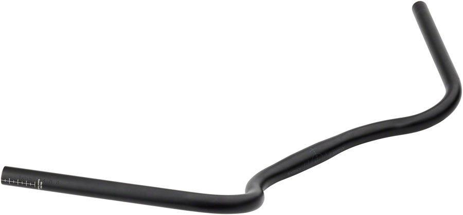 Surly Open Bar 2.0 Handlebar - 25.4mm Clamp, 714mm Width, 40mm Rise, Aluminum, Black