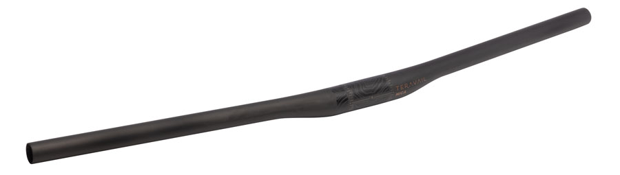 Teravail Mica Carbon Handlebar - Carbon, 31.8mm, 740mm, 5mm Rise, Black