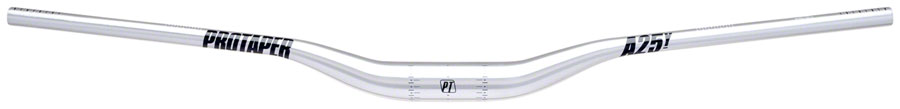 ProTaper JUNIT A25Y Youth Handlebar - 680mm, 25mm Rise, 31.8mm, Aluminum, Polished Silver