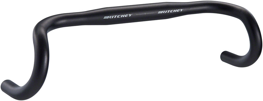 Ritchey RL1 Baquiano Drop Handlebar - Aluminum, 40cm, 31.8mm, Black