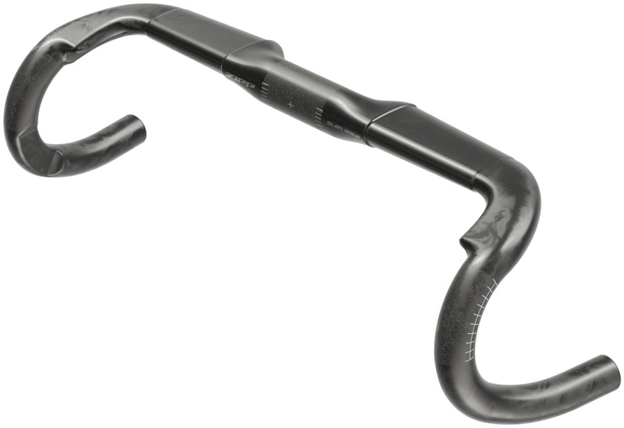 Zipp SL-80 Race Drop Handlebar - Carbon, 31.8mm, 40cm, Natural Carbon w/ Matte Logos, A1