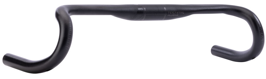 Teravail Feldspar Drop Handlebar - Aluminum, 31.8mm, 42cm, Black