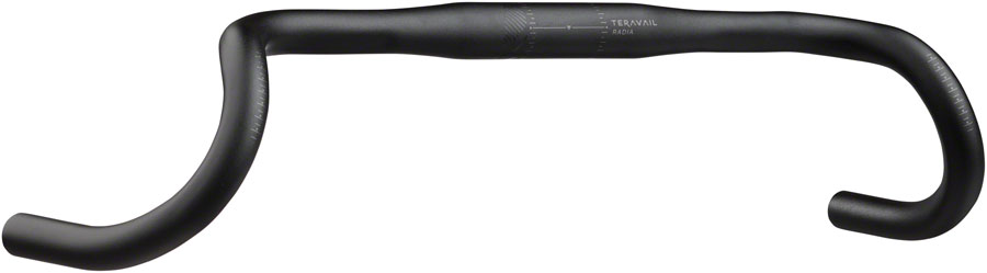 Teravail Radia 24 Drop Handlebar - Aluminum, 31.8mm, 50cm, Black
