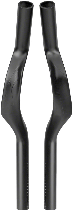 Profile Design 43 ASC Carbon Aerobar Extensions - Carbon, 340mm, Black
