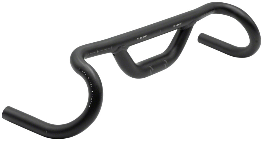 Redshift Sports Top Shelf Road Drop Handlebar - Aluminum, 31.8mm, 50cm, 70mm Rise, Black