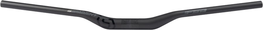 Full Speed Ahead Gradient Carbon Riser Handlebar - Carbon, 35mm Clamp, 30mm Rise, 800mm, Black