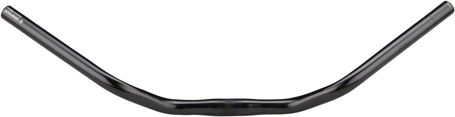 MSW 25.4 Urban Cruiser Bar, 620mm Wide, 55mm Rise, 40 degree Sweep, Black