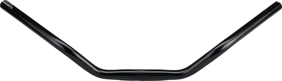 MSW 25.4 Urban Cruiser Bar, 600mm Wide, 70mm Rise, 50 degree Sweep, Black