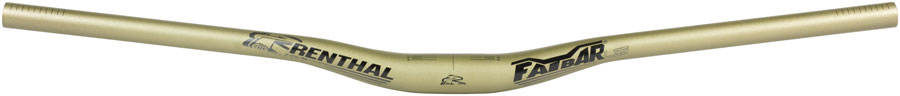 Renthal FatBar Lite 35 Handlebar - Aluminum, 20mm, 760mm, 35mm, Gold, V3