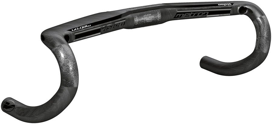 Vision Metron Aero Handlebar, 31.8mm Clamp Diameter, 420mm Width, +10° Rise, Aero Road Profile – Carbon