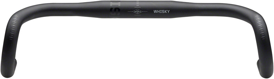 WHISKY No.7 12F Drop Handlebar - Aluminum, 31.8mm, 42cm, Black