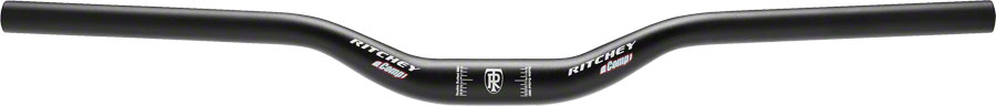 Ritchey RL1 Rizer Handlebar - Aluminum, 670mm, 30mm Rise, 25.4mm, 9 Deg, Black
