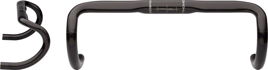 Thomson Road Carbon Drop Handlebar - Carbon, 31.8mm, 40cm, Black