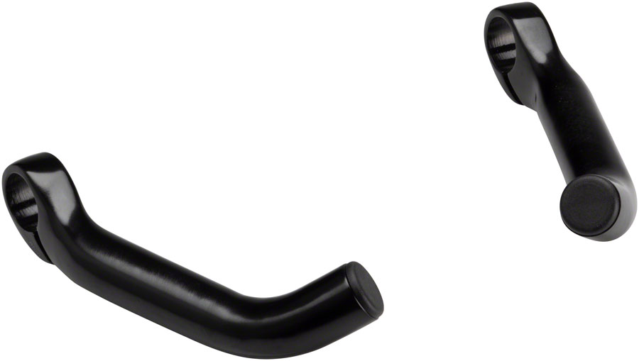 MSW Forged Bar Ends - Short, Black