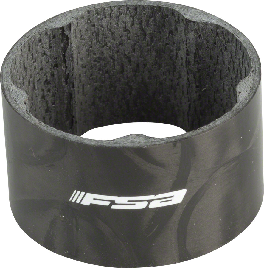 Full Speed Ahead Carbon Headset Spacer 1-1/8" x 20mm, each