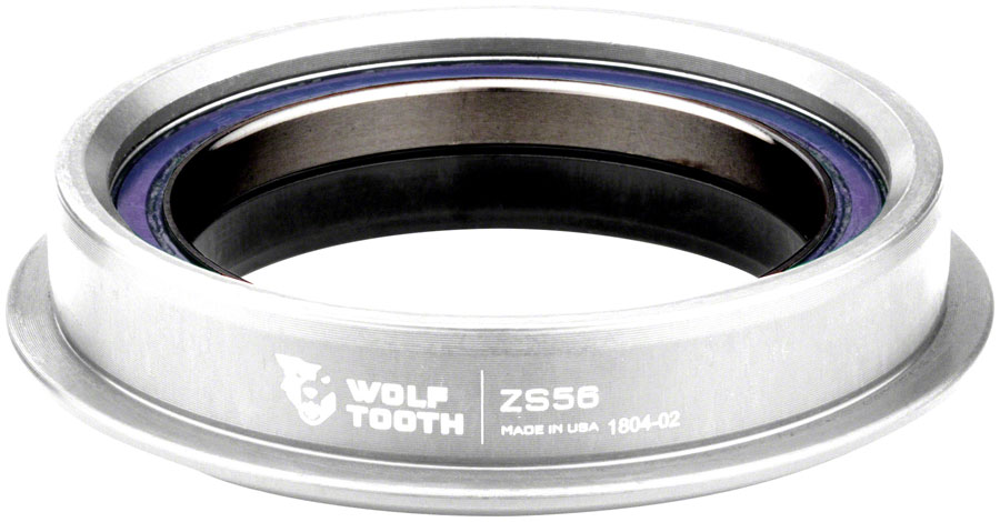Wolf Tooth Performance Headset - ZS56/40 Lower, Raw Silver