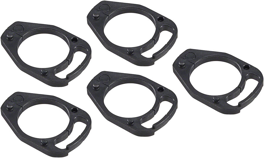 Ritchey Switch Headset Stack Spacers - Switch System Compatibility Only, 5mm, 5 Pack, Black