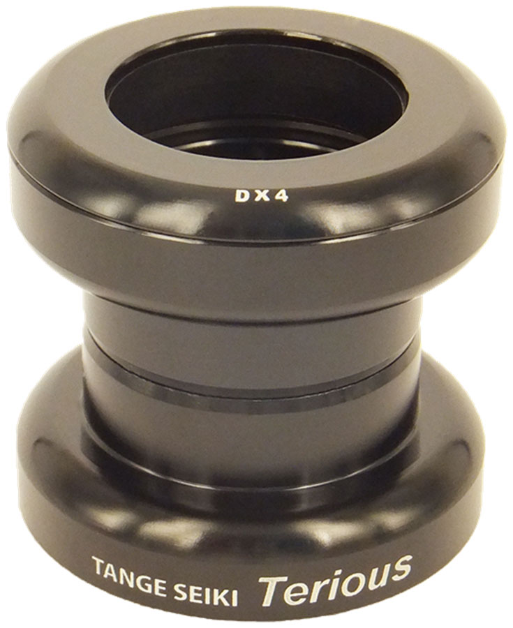 Tange-Seiki Terious DX4 Headset - EC34/28.6 Upper | EC34/30 Lower, Straight, Black
