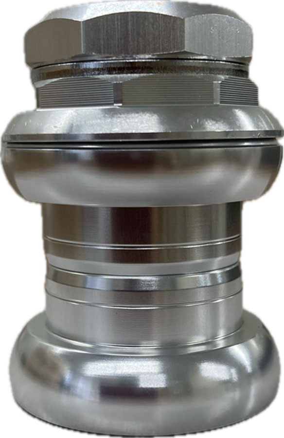 Tange-Seiki Falcon FL250C Headset - 1" Threaded, 26.4mm Crown Race, Silver