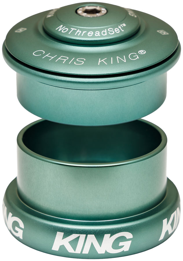 Chris King InSet i5 Headset - 1-1/8 - 1.5", 49/49mm, Matte Jade